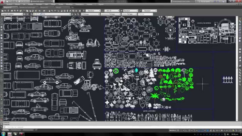 45000 Librerías Bloques Texturas Para Autocad Planos Varios