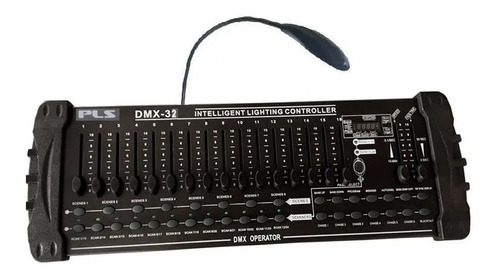 Controlador Pls Dmx-32 Consola 384 Canales Con Lámpara Led P