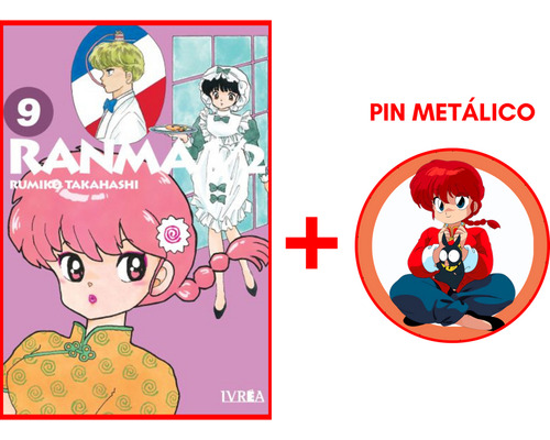 Ivrea Arg - Ranma 1/2 #09 + Pin De Regalo