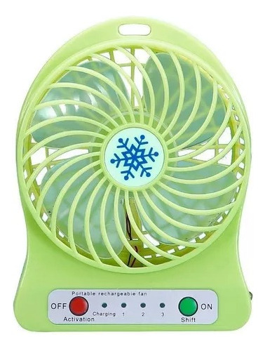 Mini Ventilador Aire Acondicionado Portátil Clima Escritorio
