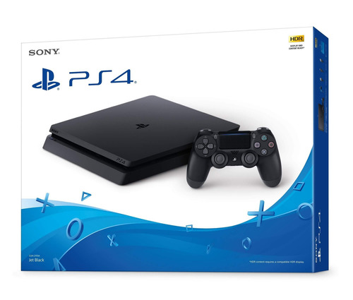 Sony PlayStation 4 Slim Standard - 1 TB - Negro azabache