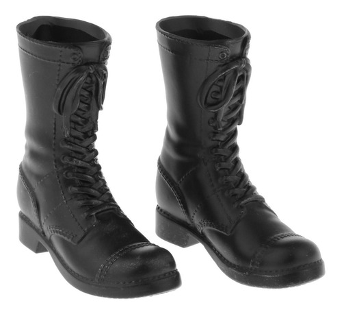 Botas De Combate Huecas Hechas A Mano A Escala 1/6 Para Homb