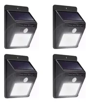 Comprar Panel Reflector Solar 20 Led Sensor Movimiento Ip65 Set X4