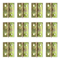 Comprar Kit 100 Dobradiças Mini 1  Trevo Artesanatos Caixas Baús Mdf