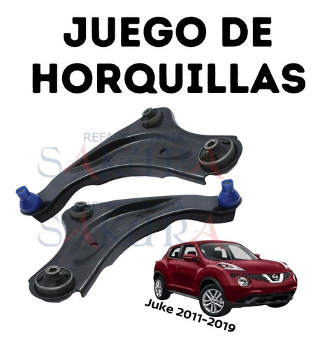 2 Horquillas Del. Completas Juke 2011