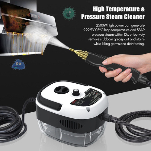 Máquina De Limpieza Portátil Kitchen Steam 2500w Alta