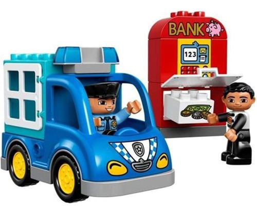 Lego Duplo Juguete De Construcción Patrulla Policia 10809