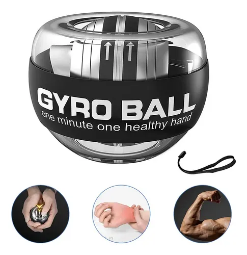 Gyro Ball Power Bola Fortalecedor Muscular Pulso Antibraço