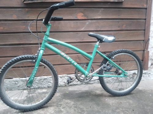 Bicicleta Color Verde Rodado 20 En Perfecto Estado