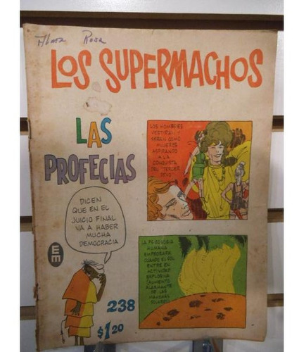 Comic Los Supermachos 238 Editorial Posada Vintage A