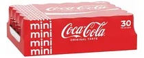 Comprar Pack 30 Mini Refrescos Coca Cola 222ml Importado