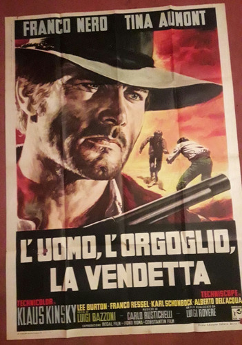 Afiche- La Venganza - Franco  Nero