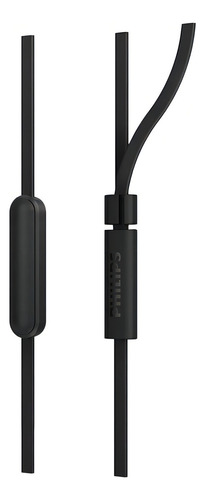 Audifonos In Ear Philips Tae1105bk Manos Libres Color Negro