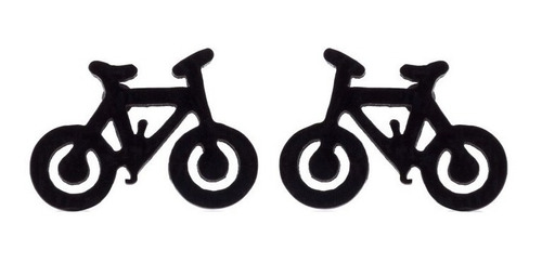 Aros Bicicleta Regalo Mujer Niña Hombre Niño + Bolsa Joyas