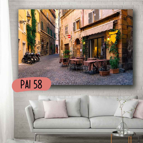 Cuadros Roma Venecia Rio De Janeiro Egipto 120x70