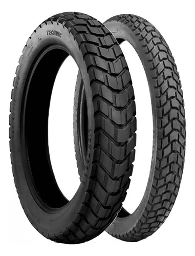 Par Pneu Dr 650 90-90-21 + 120-90-17 T&c Technic