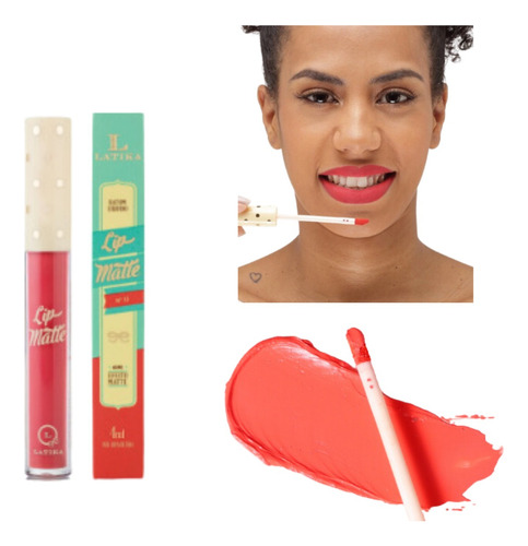 Batom Líquido Latika Lip Matte 4ml