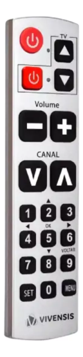 Primeira imagem para pesquisa de controle remoto claro vivensis