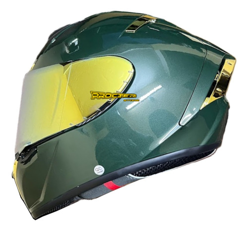 Casco Xtrong 326 Sh Con Aleron Tipo Pista