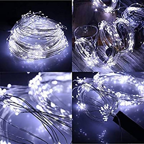 Imagen 8 de 9 de Hilo Led 5m Luz Luces Decoracion Retro Guirnalda X50 Palermo