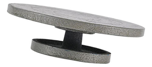 Rueda Giratoria Para Escultor Con Rodamiento De Gris 15cm