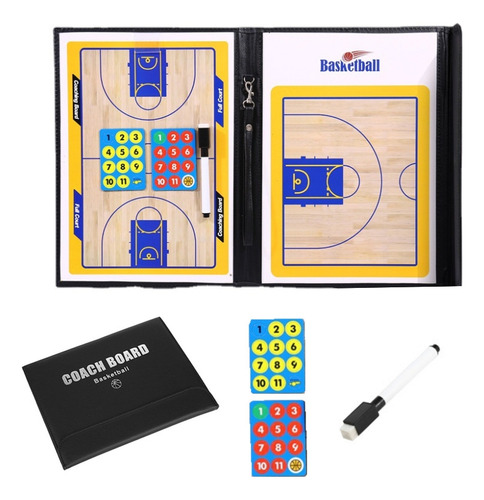 Kit De Tablero Táctico De Baloncesto Portátil