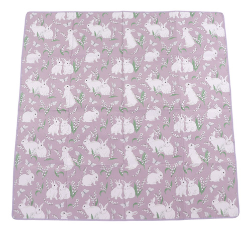 Alfombrilla Para Trona, Suave, Con Bonito Diseño De Animales