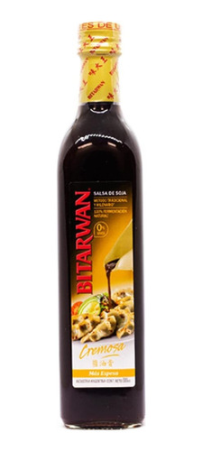 Salsa De Soja Cremosa - Bitarwan - 500 Ml.