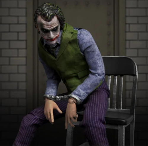 The Dark Knight Joker Interrogation Deluxe Beast Kingdom