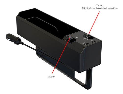 - Caja De Almacenamiento Con Hendidura For Asiento De Coche