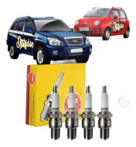 comprar Juego X4 Bujias Ngk Chery Qq Fulwin 1.5 Tiggo 2.0 Face