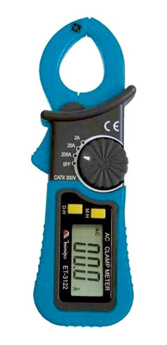 Pinza Mini Amperimétrica Digital Minipa Et-3122