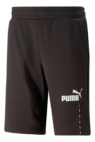 Short Puma Ess Block X Tape  Hombre-negro