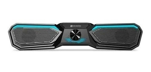 Imagen 2 de 2 de Parlante Barra Sonido Bafle Potenciado Mini Ken Brown Vortex