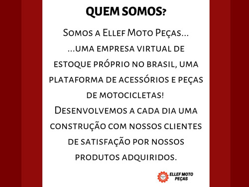 Guidon Cargo Start 160 + Pesos Cromados Honda Cg Tit Fan Kit