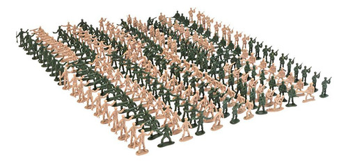 Set De 360 Figuras De Soldados Militares De Plástico, 1/72 U