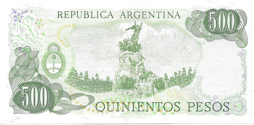 Billete  500 Pesos Ley Tirada Corta, Botero 2430a Filigrana Difusa Con Hilos Serie C Sin Circular Oferta!!!