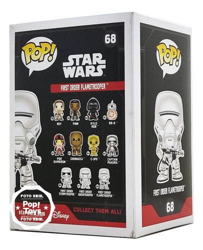 Funko Pop - Pop! Star Wars - First Order Flametrooper No. 68