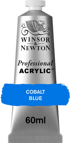 Tinta Acrílica Winsor & Newton Prof 60ml S4 Cobalt Blue Row