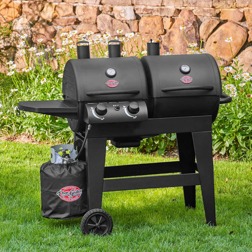 Char-griller® Parrilla Combinada De Gas Propano