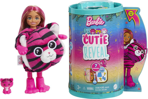 Barbie Cutie Reveal Chelsea - Muñeca Pequeña, Disfraz De .