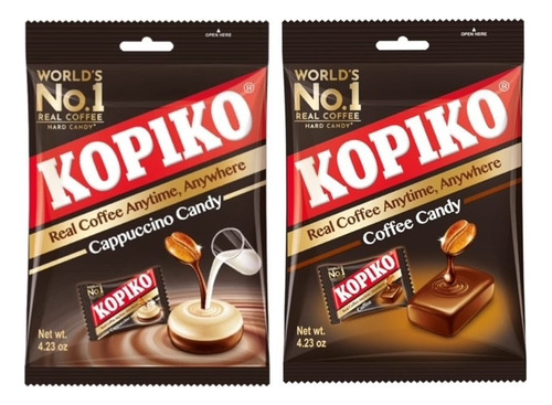 Kopiko (1 Pieza De Café Y 1 Pieza De Capuccino De 120g C/u)