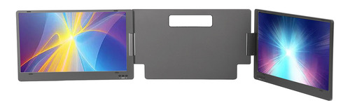 Extensor De Monitor Portátil De 14 Pulgadas, Triple Portátil
