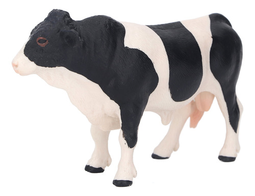 Figura De Ganado Simmental Con Detalles Vivos De Una Vaca Bl