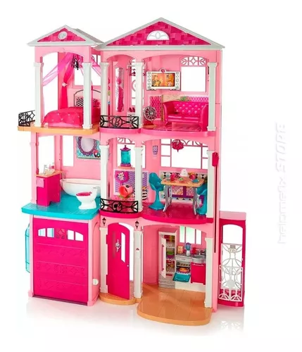 Casa Da Barbie Dreamhouse 3 Andares Com Elevador