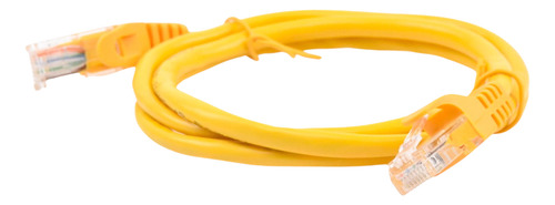 Patch Cord Cable Parcheo Red Utp Cat 5e 7 Metros Amarillo