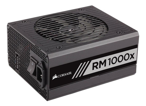 Imagen 1 de 3 de Fuente de poder para PC Corsair RMx Series RM1000x 1000W  black 100V/240V