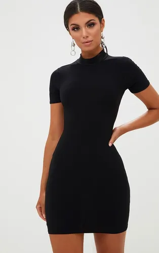 Vestidos cortos con cuello alto hotsell