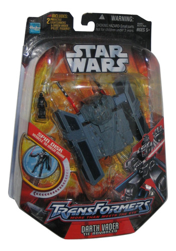 Transformers Star Wars Darth Vader Tie Advanced 2006 Sin/abr (Usado)