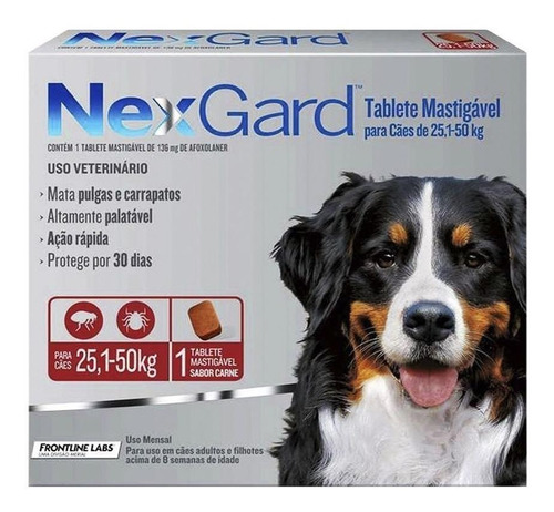 Nexgard Perros De 25.1 - 50kg